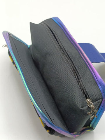 Robot Theme 3-Pocket Pencil Pouch for Boys – Kids School Pencil Case