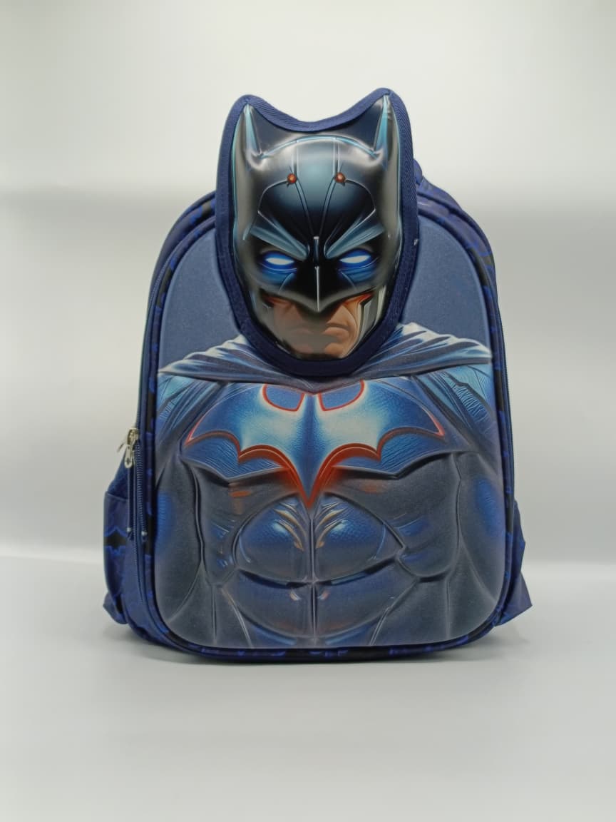 Batman 3D School Backpack for Boys – Superhero Design