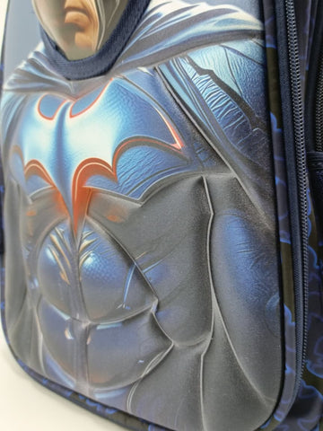 Batman 3D School Backpack for Boys – Superhero Design