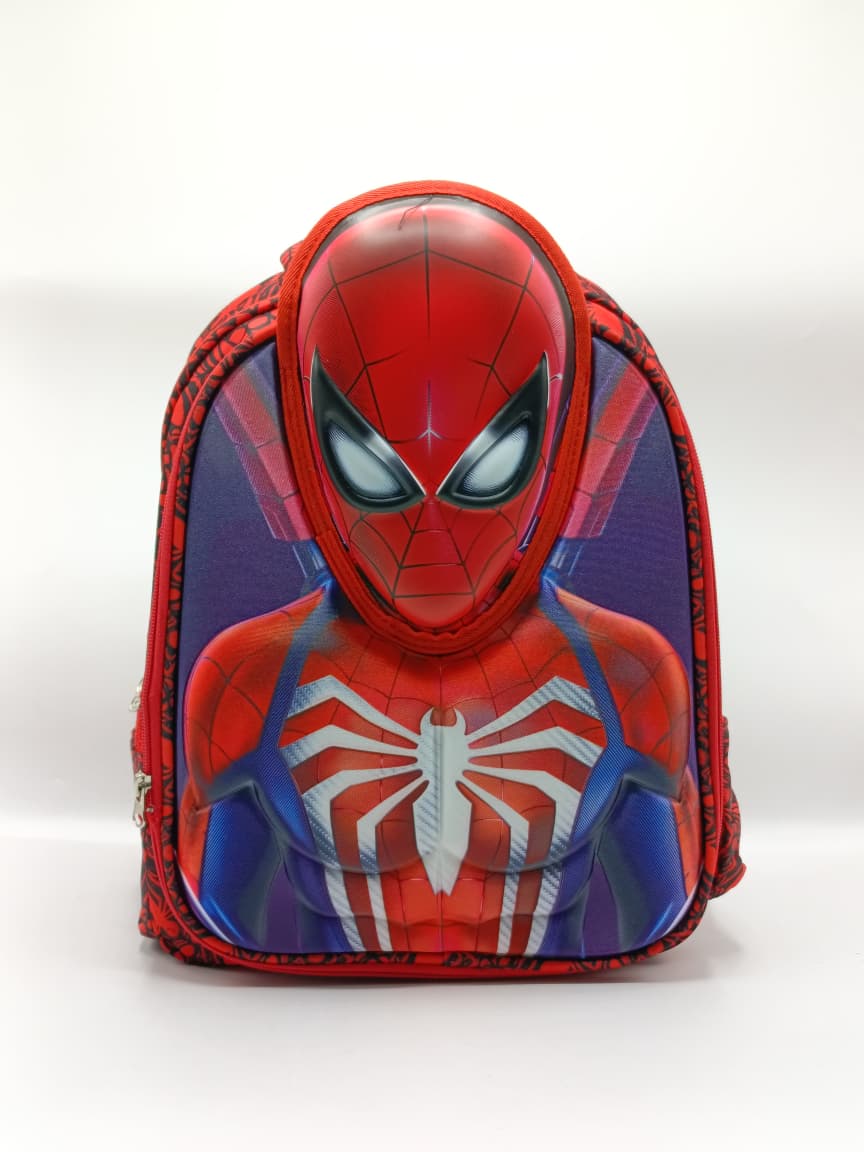 Spiderman 3D School Backpack for Boys – Superhero Design