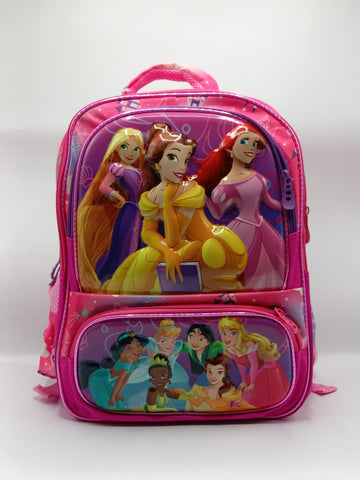 Disney Princess School Backpack for Girls – Pink Princess Theme