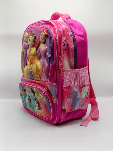 Disney Princess School Backpack for Girls – Pink Princess Theme