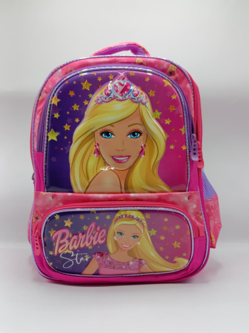 Barbie School Backpack for Girls – Pink Barbie Theme