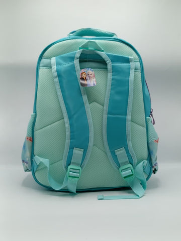 Frozen Elsa & Olaf School Backpack for Girls – Blue Frozen Theme