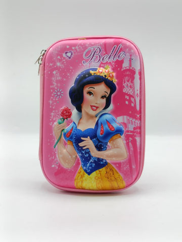 Snow White Theme Large Size Stationery Pouch for Girls