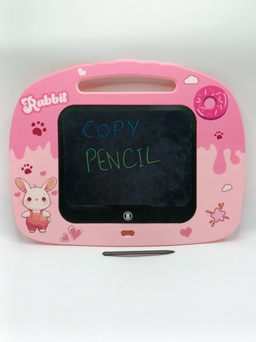 Rabbit Theme LCD Writing Tablet with Pen Digital Drawing Electronic Writing Pad | Large Boarder Design and 12" Screen Size