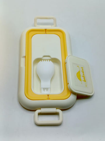 700ml Stainless Steel Lunch Box with Foldable Fork