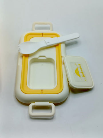 700ml Stainless Steel Lunch Box with Foldable Fork