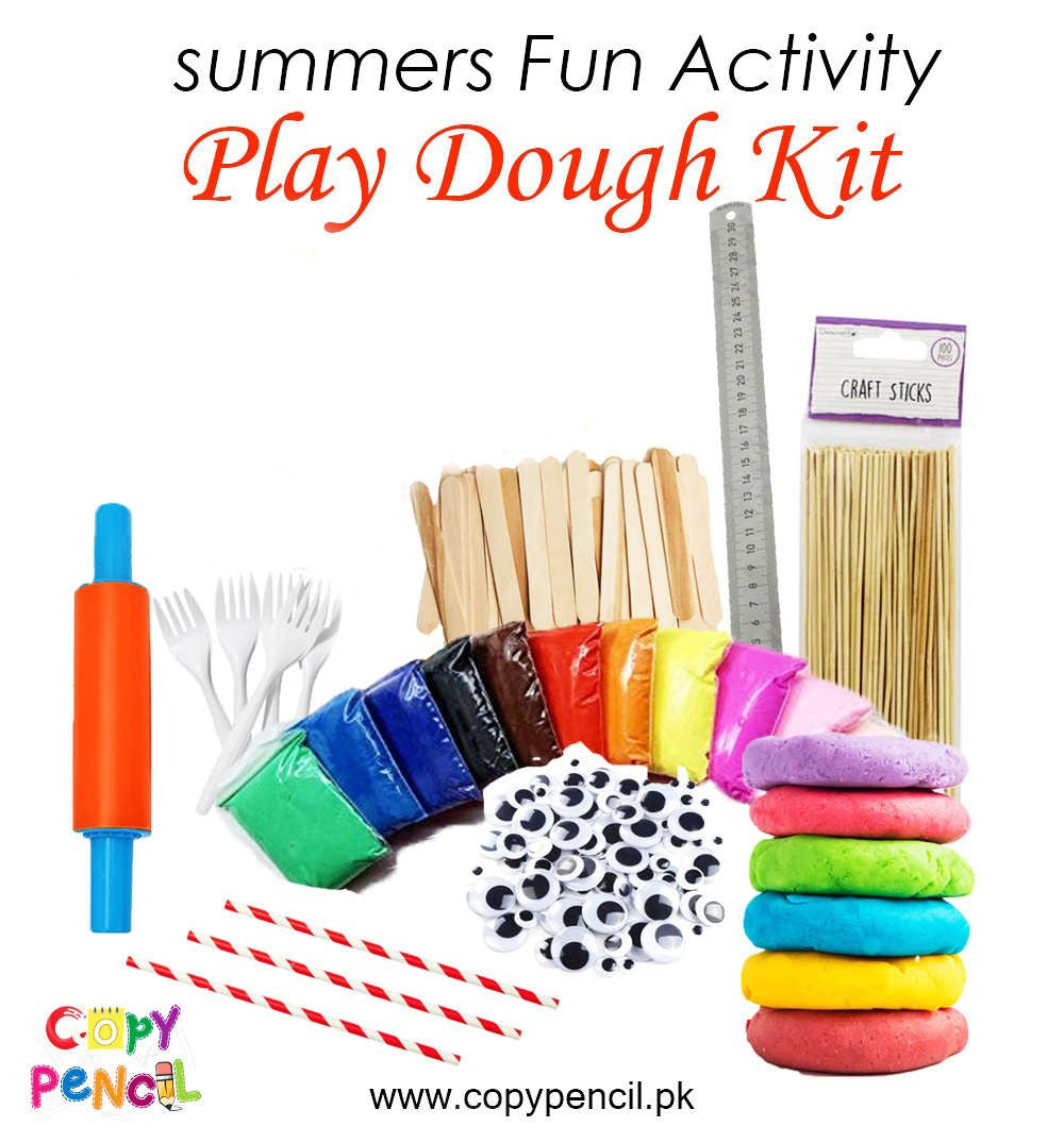 Play Dough Learning Activity Fun Kit For Toddlers Indoor Fun Activities For Preschoolers