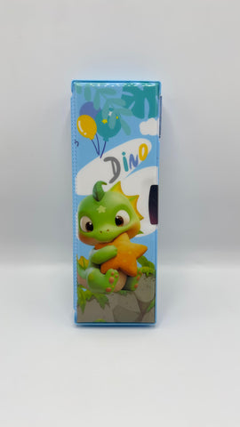 Green Dino Magnetic Calculator Geometry Box For Boys