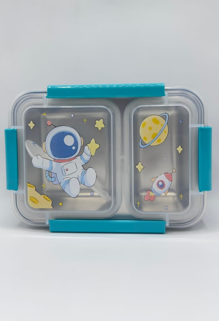 Space Stainless Steel Lunch Box For Kids