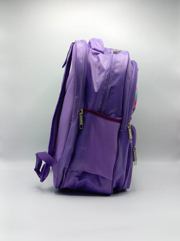 Magical Unicorn Backpack for Girls, Stylish & Waterproof Purple School Bag