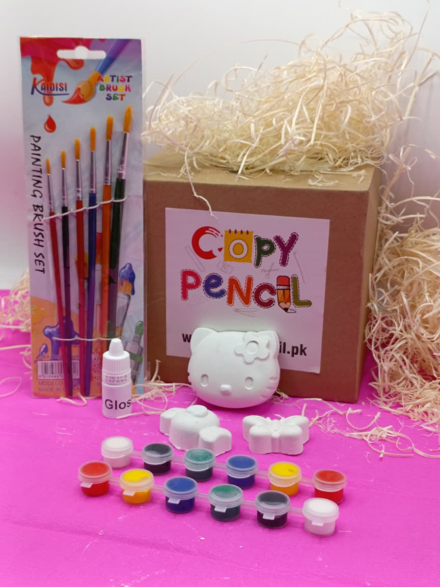 Hello Kitty Coloring Molds Kit for Kids – DIY Paint Activity Set