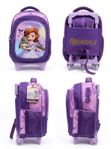 Sofia Themed Stylish Trolley bag For Girls