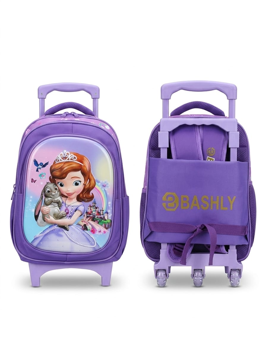 Sofia Themed Stylish Trolley bag For Girls