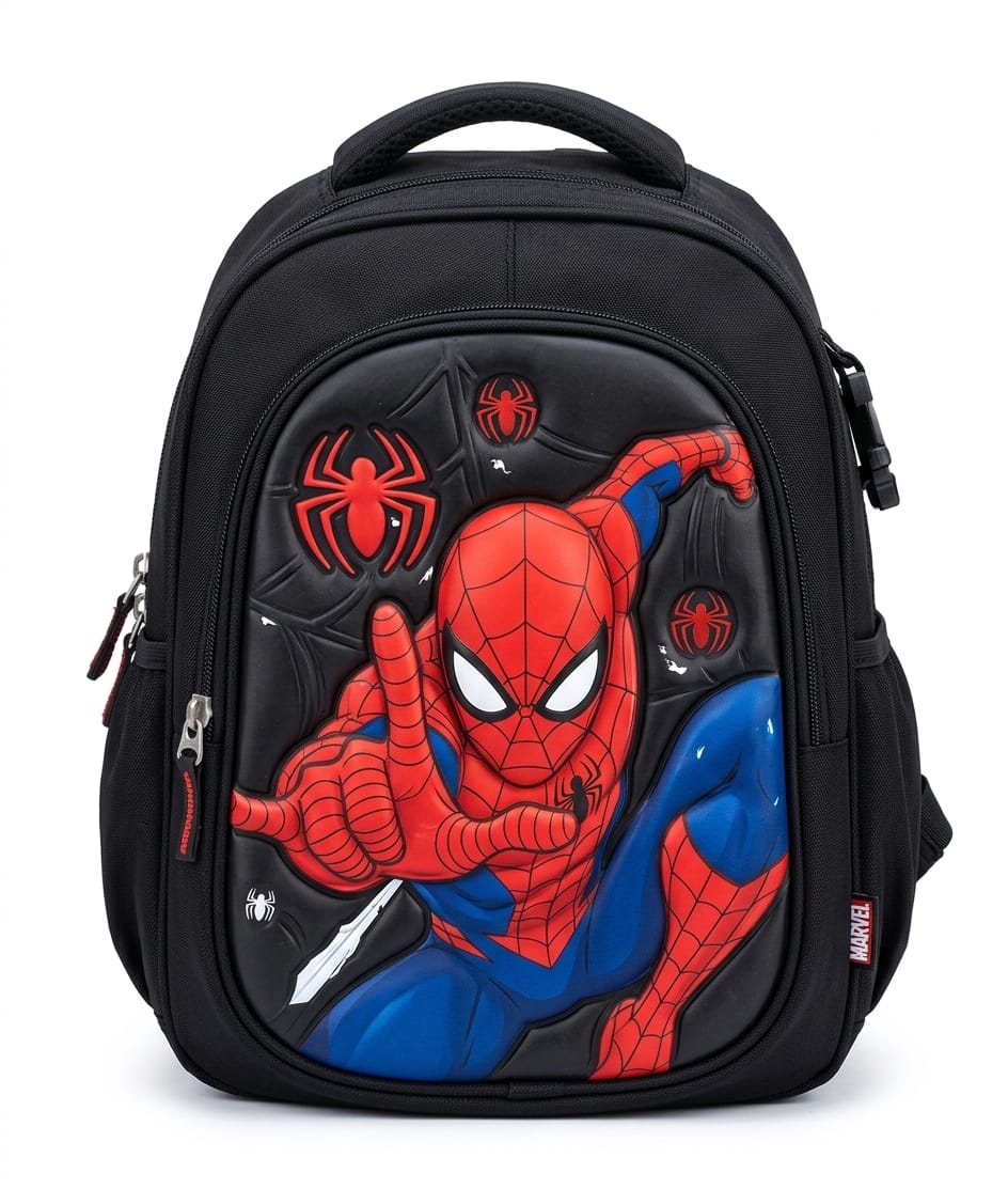 Spider-Man Superhero School Backpack – Premium Quality Bag for Boys