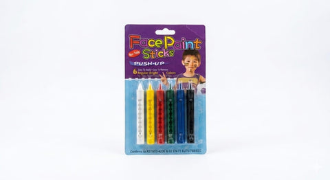 Colorful Face And Body Painting Crayons Set Of 6 Colors Face Art Painting Makeup Crayons