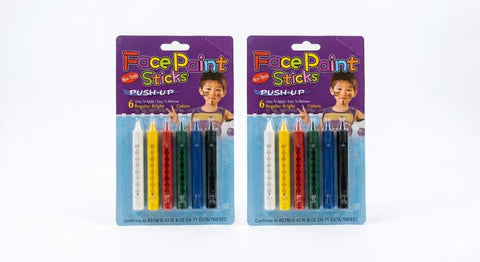 Colorful Face And Body Painting Crayons Set Of 6 Colors Face Art Painting Makeup Crayons