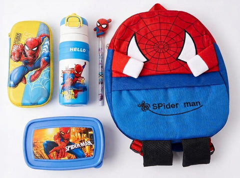Spiderman Themed School Deal For Kids Superhero Fun Festive Gift Range For Juniors | Super Saver Deal For Boys