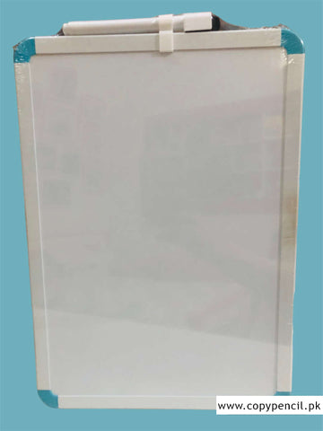 White Board Double Sided with Marker And Duster For Kids, Portable Kids Writing & Drawing Board