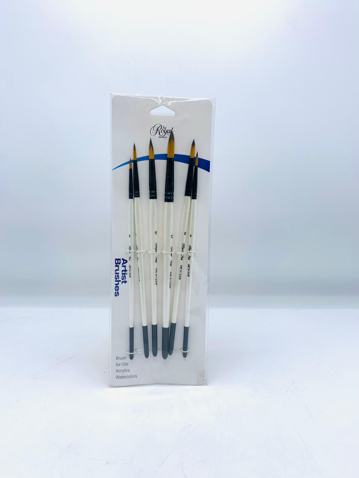 5-Piece Royal Round Tip Artist Brush Set - Multi-Media