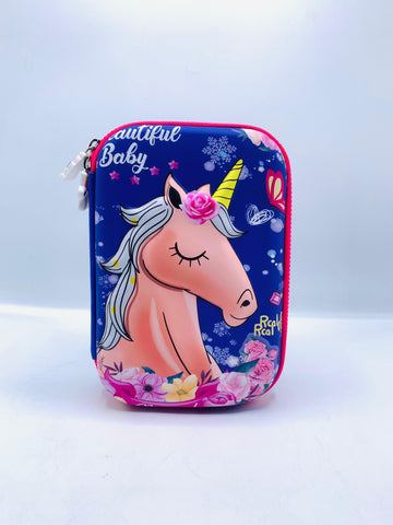 Magical Unicorn 3D Pencil/Stationary Pouch