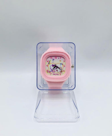 Hello Kitty Pink Analog Kids’ Wrist Watch – Cute Character Timepiece