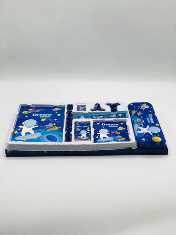 Space Theme 2-in-1 School Set – Backpack & Stationery Kit Combo for Boys