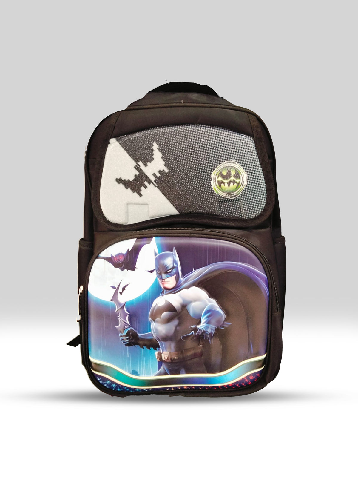 Batman 3D Kids Backpack – Sturdy Superhero School Bag