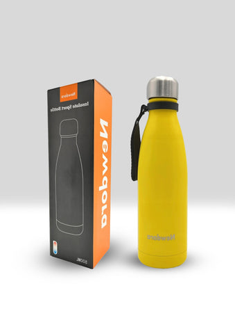 Newdora Insulated Stainless Steel Sports Water Bottle – 500ml