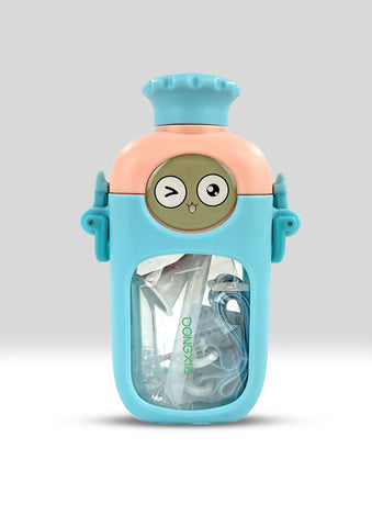 DONGXIA Cool Face Water Bottle with Strap – Portable & Stylish Hydration Bottle