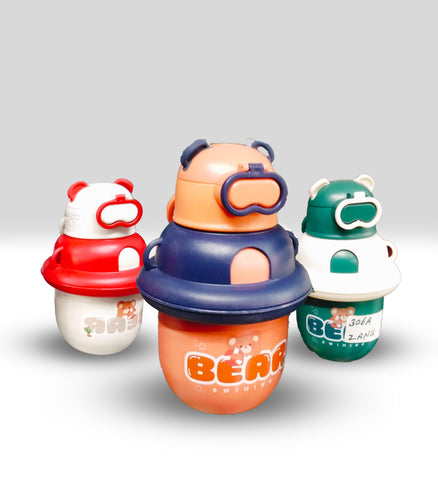 Bear Swimming Kids’ Water Bottle – Cute & Fun Hydration Bottle for Children
