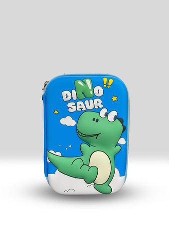 Cute Dinosaur Kids’ Zipper Stationery Box – Fun & Spacious Pencil Case