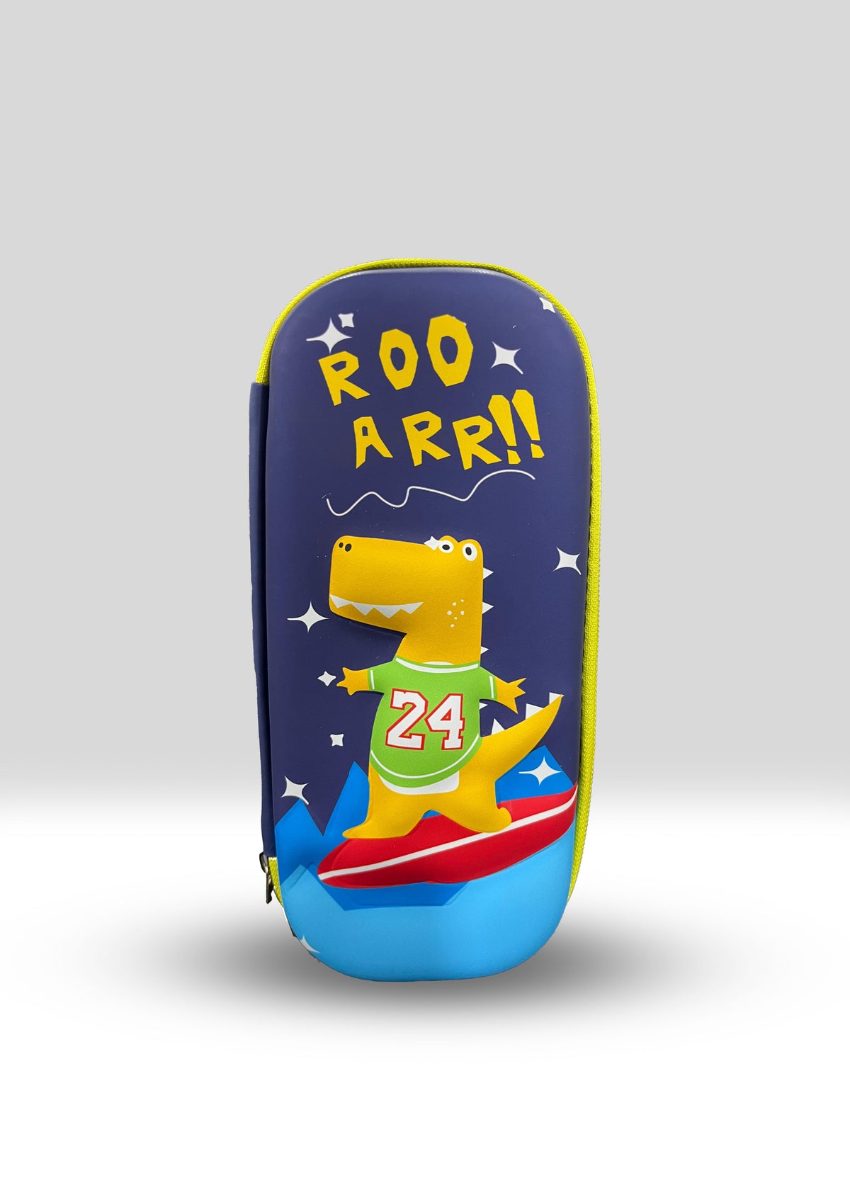 3D ROO ARR Dinosaur EVA Pencil Case – Fun & Durable Kids’ Stationery Box