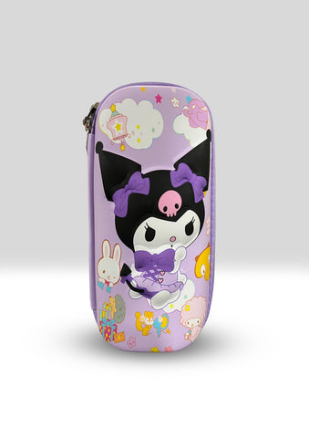 Kuromi 3D Hard Shell Pencil Case – Cute & Durable Stationery Pouch for Girls