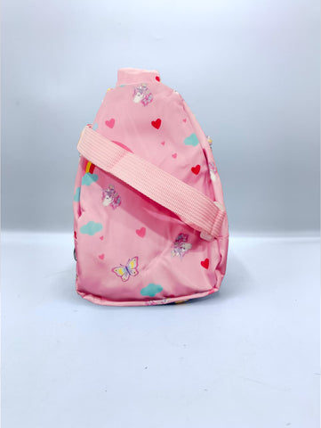 3D Unicorn Head Sling Bag – Cute Kids Character Backpack