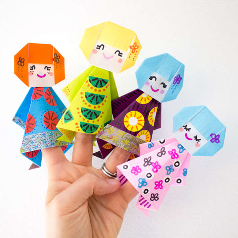 Paper Origami Fun Craft Activity Box, Summers All In One Paper Origami Creative Box