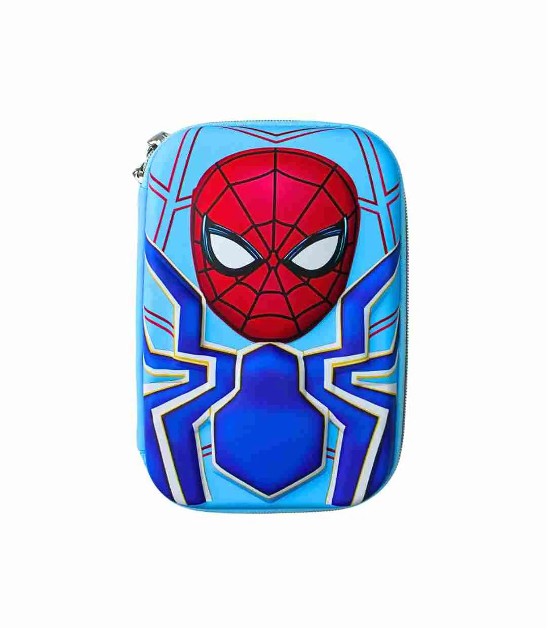 Spider-Man Kids Pencil Pouch – 3D Embossed Fiber Case