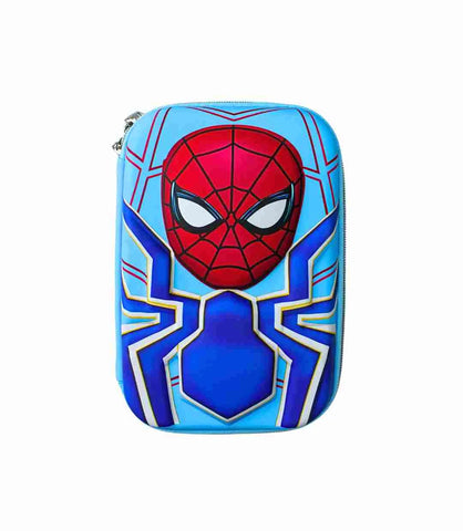 Spider-Man Kids Pencil Pouch – 3D Embossed Fiber Case