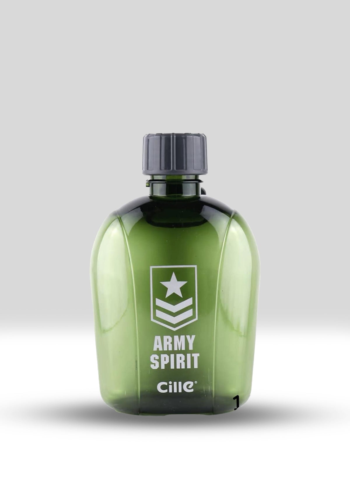 Cille Portable Army Canteen Flask - Olive Green Sports Bottle