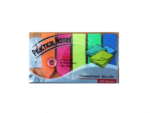 Sticky Notes Flag Multi Color Index Tabs Adhesive Strips Writeable Labels
