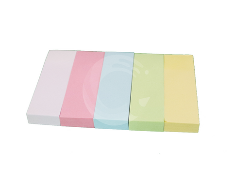 Sticky Notes Cuts with 5 colors 3X4 | Easy to Post On Sticky Notes for Home & Office