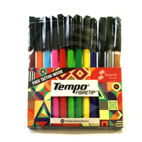 Buy Online Tempo Fiber Tip Marker Color  Set 12 Markers
