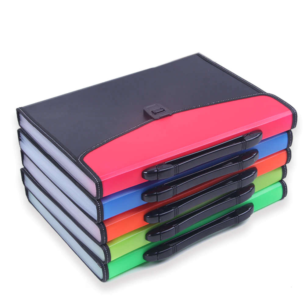 Buy Poly Expanding Bag File Document Accordion Business Bag Folder