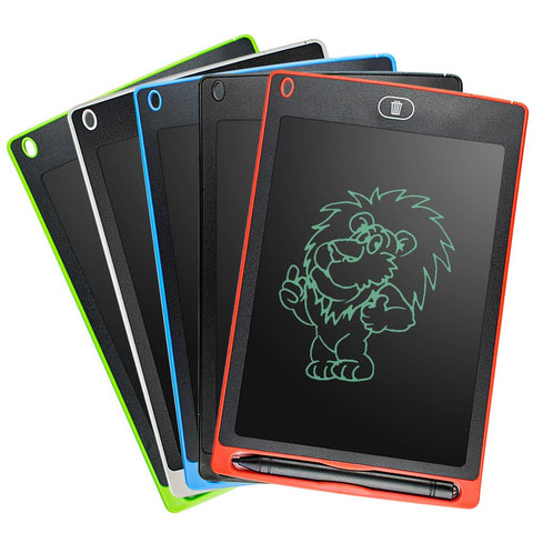 LCD Writing and Drawing Digital Tablet For Kids and Adults Multi Colors Available