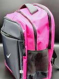 NIKE Pink and Black School Bag For Girls Stylish Multi-Purpose Backpack