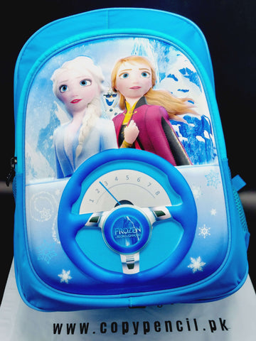 Buy Online Best Quality Imported, Banded Disney Frozen Shoulder School Bags in Online Store Pakistan. Popular and Stylish Multipurpose Backpack for Girls