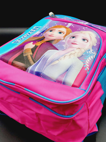 Buy Online Best Quality Imported, Banded Disney Frozen Pink Shoulder School Bags in Online Store Pakistan