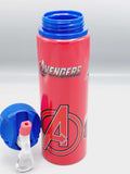 Avengers Themed School Water Bottle For Boys - BPA Free Plastic