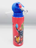 Avengers Themed School Water Bottle For Boys - BPA Free Plastic